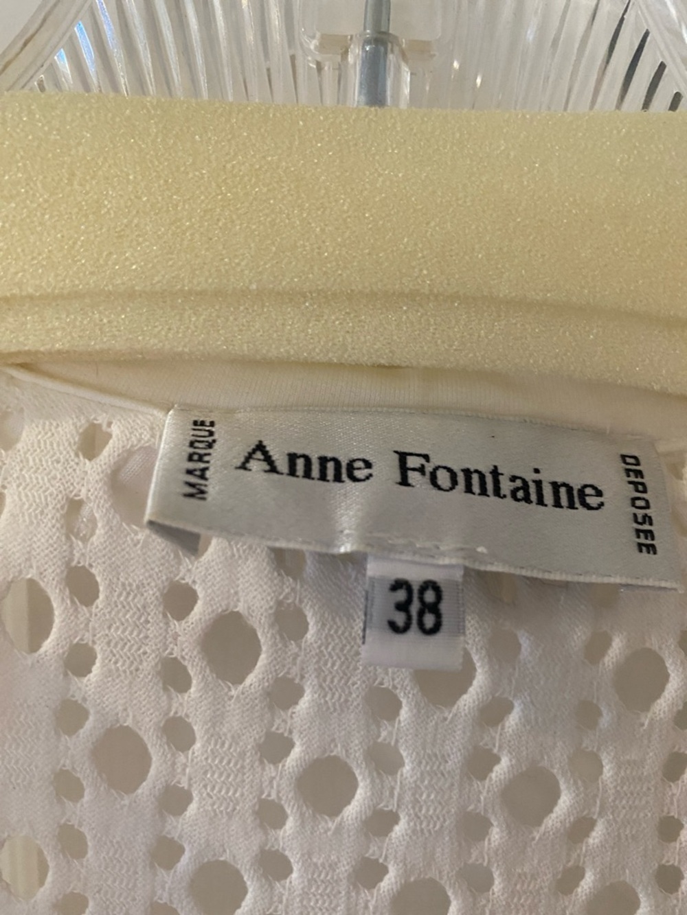 Anne Fontaine T-Shirt Knit Top. Sz. 38/ XS - Picture 6 of 8